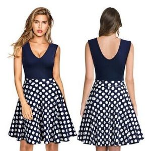 Polka dot dress